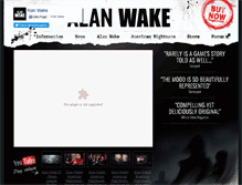 Tablet Screenshot of alanwake.com